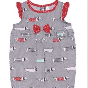 Deux Par Deux Doxie Love Romper